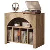 Tavolino laterale, 80 cm. Comodino per dischi in vinile, Anteprima dell’immagine prodotto 10