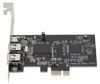 PCIE 1X auf 3 Port 1394A Firewire Riser Karte Dual Chip Produktbild-Vorschau 4