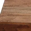 HOLZHOCKER "RUSTICO" | Mahagoni | rustikaler Sitzhocker Produktbild-Vorschau 4