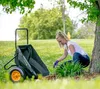 Trakař Polar "Cub Cart" černý 127 x 71 x 74 cm (D x Š x V) Náhled obrázku produktu 9