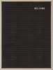 Showdown Letterboard - 60x80cm - Holz - Hellbraun / Schwarz Produktbild-Vorschau 1