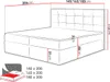 MIRJAN24 Boxspringbett Luanda, Doppelbett mit zwei Produktbild-Vorschau 7