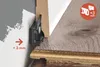 Listwa przypodłogowa MDF 58x14,5mm Cezar Biały RAL9003 Mat Podgląd zdjęcia produktu 7