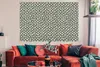 MuchoWow® Poster Polka dots - Grün - Weiß - Muster 180x120 Produktbild-Vorschau 2