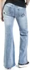 RED by EMP Damen hellblaue Bootcut Jeans mit Schlag und Produktbild-Vorschau 6