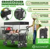 KESSER® Bollerwagen faltbar GT9000 Handwagen mit Dach | Produktbild-Vorschau 2
