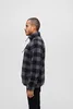 Brandit Teddyfleece Troyer nero/grigio, M Anteprima dell’immagine prodotto 8