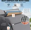Diagram showing the layers of a caravan cover and its features. Podgląd zdjęcia produktu