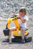 Falk Sitzbagger mit Rädern beweglicher Baggerarm Kinder Produktbild-Vorschau 2
