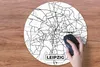 MuchoWow® Mauspad Mousepad Leipzig - Karte - Stadtplan Produktbild-Vorschau 3