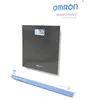 A digital bathroom scale is shown on a white background, with product branding and information above and below it. Podgląd zdjęcia produktu