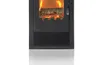 Krbová kamna moderní model Lheia Black, energetická Náhled obrázku produktu 3