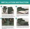 Chaiselongue Bezug Stretch Chaiselongue Schonbezug für Produktbild-Vorschau 4