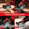 TEENO Scie Circulaire Sans Fil Mini Compacte, Scies Voir les images du produit 9