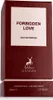 A product box for Maison Alhambra Forbidden Love Eau de Parfum. Voir les images du produit