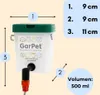 2er Set Nippeltränke 500 ml Wassertränke Hühnertränke Produktbild-Vorschau 2