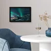 MuchoWow® MuchoWow® Gerahmtes Poster Nordlicht - Berg - Produktbild-Vorschau 5