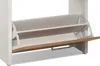 Fulda Schuhschrank 4 Schubladen - weiß/Eiche Produktbild-Vorschau 6