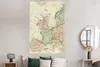 MuchoWow® Poster Weltkarte - Vintage - Europa 120x180 cm - Produktbild-Vorschau 4