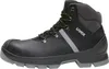 A black and gray work boot with laces and a grey sole. Náhľad obrázku produktu