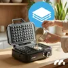 Waffeleisen knusprig Doppelt Belgische Waffeln Antihaft Produktbild-Vorschau 8