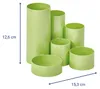 MAUL Stifteköcher MAULtubo Kunststoff 15.3 x 15.2 x 12.6 cm Produktbild-Vorschau 2