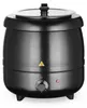 Hendi 860083, 8 l, Stul konvice, Černá, Otočné, Nerezová Náhled obrázku produktu 6