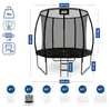 Aga SPORT EXCLUSIVE Trampolina 250 cm czarna + ochronna Podgląd zdjęcia produktu 7
