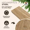 CASARIA® 2x Wandregal Holz Eiche Regal mit Halterung 15kg Produktbild-Vorschau 2