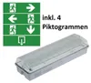 ChiliTec 21650 LED Fluchtwegleuchte "NL-W1" 30 LEDs Produktbild-Vorschau 4