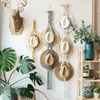 Macramé věšák na klobouky, boho věšák na klobouky na zeď, Náhled obrázku produktu 4