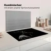 KitchenYeah© Herdabdeckplatte Hirsch - Schwarz - Porträt - Produktbild-Vorschau 3