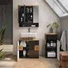 Badmöbel-Set Vicco Eden Anthrazit 3 Teile, Model 36923 Produktbild-Vorschau 5