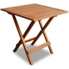 vidaXL Tavolo da bistrot 46x46x47 cm in legno massiccio di Anteprima dell’immagine prodotto 8