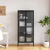 Vitrinenschrank 'Vinterhavn' mit 2 Türen 180 x 80 x 35 cm Produktbild-Vorschau 2