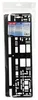 Compass 91567 - Podložka pod SPZ CARBON STRIP Náhled obrázku produktu 2