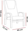 Couch plus zwei Sessel BOSTON Sofa mit Schlaffunktion Produktbild-Vorschau 7