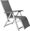 Poltrona relax KETTLER Basic Plus, argento/antracite, Anteprima dell’immagine prodotto 1