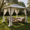 Náhradní střecha pavilonu béžová - 400 x 300 cm - Náhled obrázku produktu 7