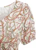 LASCANA Maxikleid mit Alloverdruck und V-Ausschnitt aus We Produktbild-Vorschau 10
