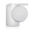 A roll of bubble wrap with a magnified view of the bubbles. Produktbild-Vorschau
