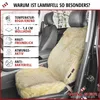 CarComfort coprisedile auto Trish in pelle di agnello Anteprima dell’immagine prodotto 2