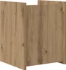 vidaXL Magazinregal Artisan-Eiche 35 x 35 x 45 cm Produktbild-Vorschau 7