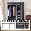 HOMCOM Stoffkleiderschrank mit Kleiderstange, 5 Produktbild-Vorschau 7