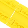 vidaXL Káblové mostíky 4 ks 98,5 cm žltá Náhľad obrázku produktu 4