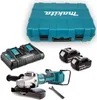 Makita Winkelschleifer 2X18V Li-Ion 230Mm 2X5.0Ah Dga900Pt2 Produktbild-Vorschau 5