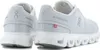 A pair of white and gray running shoes are shown from the back and side. Anteprima dell’immagine prodotto