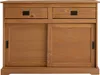 Kommode SAVONA, Sideboard mit 2 Türen 2 Schubladen, Kiefer Produktbild-Vorschau 3
