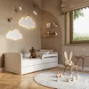 Dětská postel 80x200 NORDELLE - bílá Náhled obrázku produktu 6