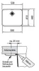 FRANKE EPOS EOX 110-50 Unterbauspüle / Edelstahl / Stopfen Produktbild-Vorschau 2